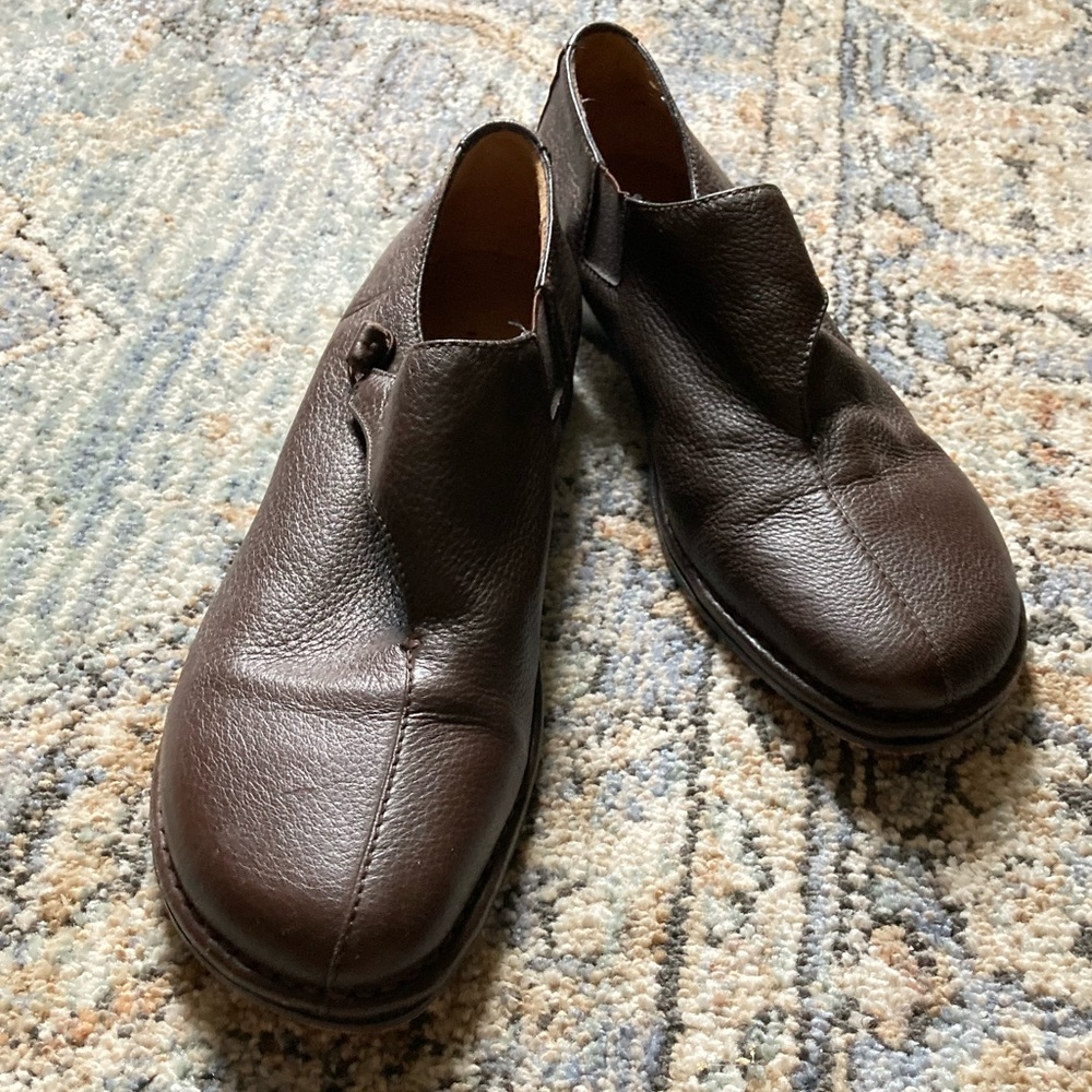 Donald J. Pliner Monk Strap Cave Loafer Flats